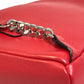 FENDI 8BZ038 Valentine's Day Limited Edition Studded Mini Backpack, Leather, Women's, Red