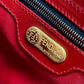 FENDI Leopard Print Backpack in Canvas/Leather, Brown and Red, for Women