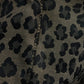 FENDI Leopard Print Backpack in Canvas/Leather, Brown and Red, for Women