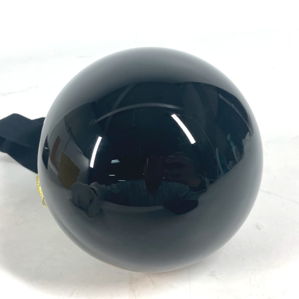 FENDI Xmas クリスマスボール ロゴ モンスター クリスマス オーナメント インテリア チャーム プラスチック ユニセックス ブラック - brandshop-reference