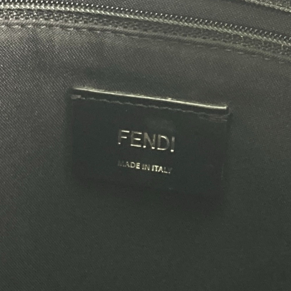 FENDI 7VA367 Monster Bugs Tote Bag, Nylon, Men's, Black