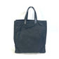 FENDI 7VA367 Monster Bugs Tote Bag, Nylon, Men's, Black