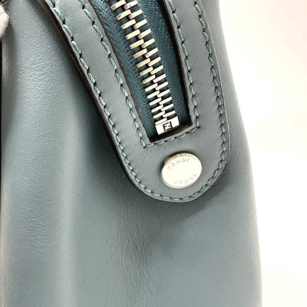 FENDI 8BN293.com 2-Way Bag Shoulder Bag Handbag Leather Women's Blue