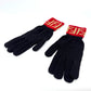 FENDI Zucca Wool Gloves for Women, Brown and Red