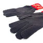 FENDI Zucca Wool Gloves for Women, Brown and Red