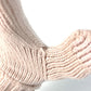 FENDI FXY574 Logo Gloves, Wool, Women's, Light Pink