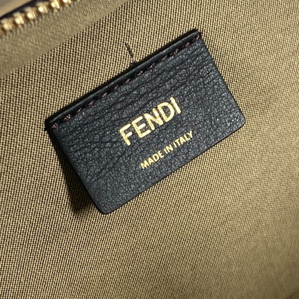 FENDI 8BS058 ポシェット 斜め掛け カメラケース スモール オーロック MINI CAMERA CASE 2WAYバッグ ハンドバッグ ショルダーバッグ レザー レディース