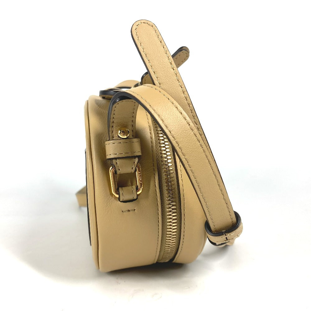 FENDI 8BS058 ポシェット 斜め掛け カメラケース スモール オーロック MINI CAMERA CASE 2WAYバッグ ハンドバッグ ショルダーバッグ レザー レディース