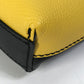 FENDI 7VA470 斜め掛け クラッチバッグ モンスター バグス 2WAY メッセンジャーバッグ カバン ショルダーバッグ レザー メンズ ブラック