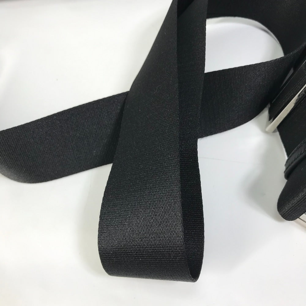 FENDI 7VA470 斜め掛け クラッチバッグ モンスター バグス 2WAY メッセンジャーバッグ カバン ショルダーバッグ レザー メンズ ブラック