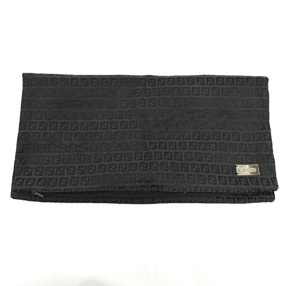 FENDI Zucchino Pillow Cover (Nylon) for Women, Black