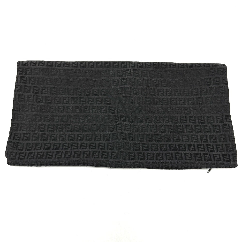 FENDI Zucchino Pillow Cover (Nylon) for Women, Black