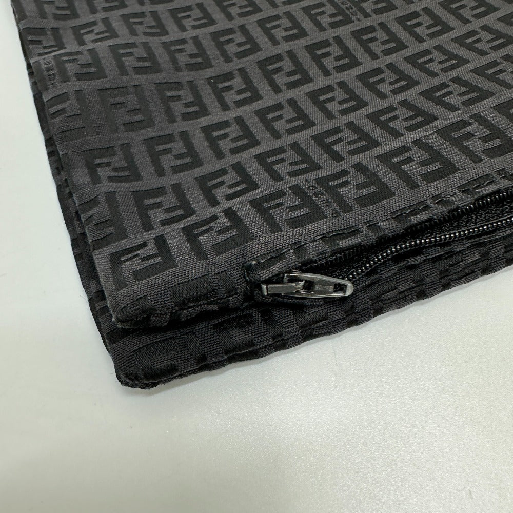 FENDI Zucchino Pillow Cover (Nylon) for Women, Black