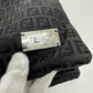 FENDI Zucchino Pillow Cover (Nylon) for Women, Black