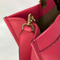 FENDI 8BH386 Sunshine Shopper Shoulder Bag, 2-Way Tote Bag, Leather, Women's, Pink