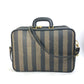 FENDI Pecan Handbag/Shoulder Bag/2-Way Bag/Business Bag in PVC/Leather, Brown, Men's