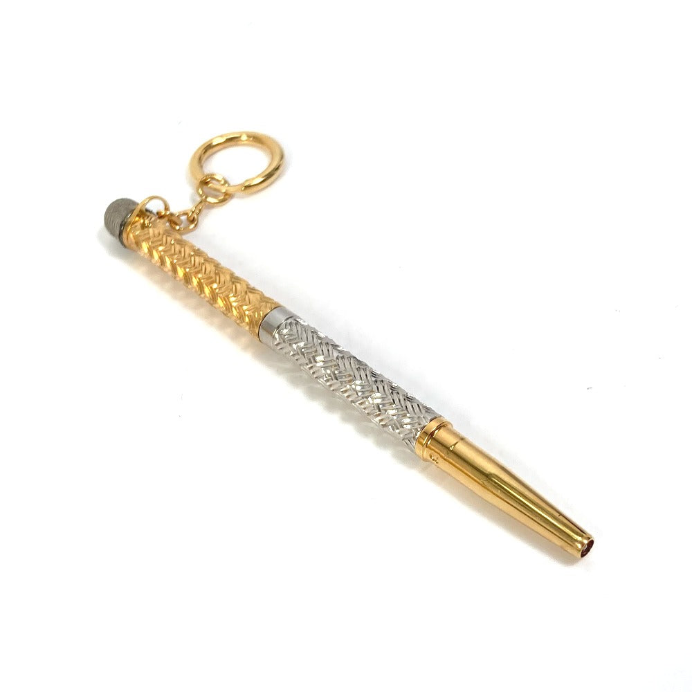 FENDI CHAOS Scribble Pen pen-shaped earrings, metal, silver, for women.