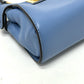FENDI 7AS294 ナノ ピーカブー 2WAY ポシェット カバン 肩掛け 斜めかけ ショルダーバッグ レザー レディース ブルー - brandshop-reference