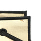 FENDI 8BH379 Logo Roma Shopper Bag Large Tote Bag Canvas Women's Grezzo Natural Beige &amp; Black