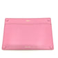 FENDI 7AR907 Peekaboo Bag-in Pocket Flat Bag Accessory Pouch Leather Women's Pink