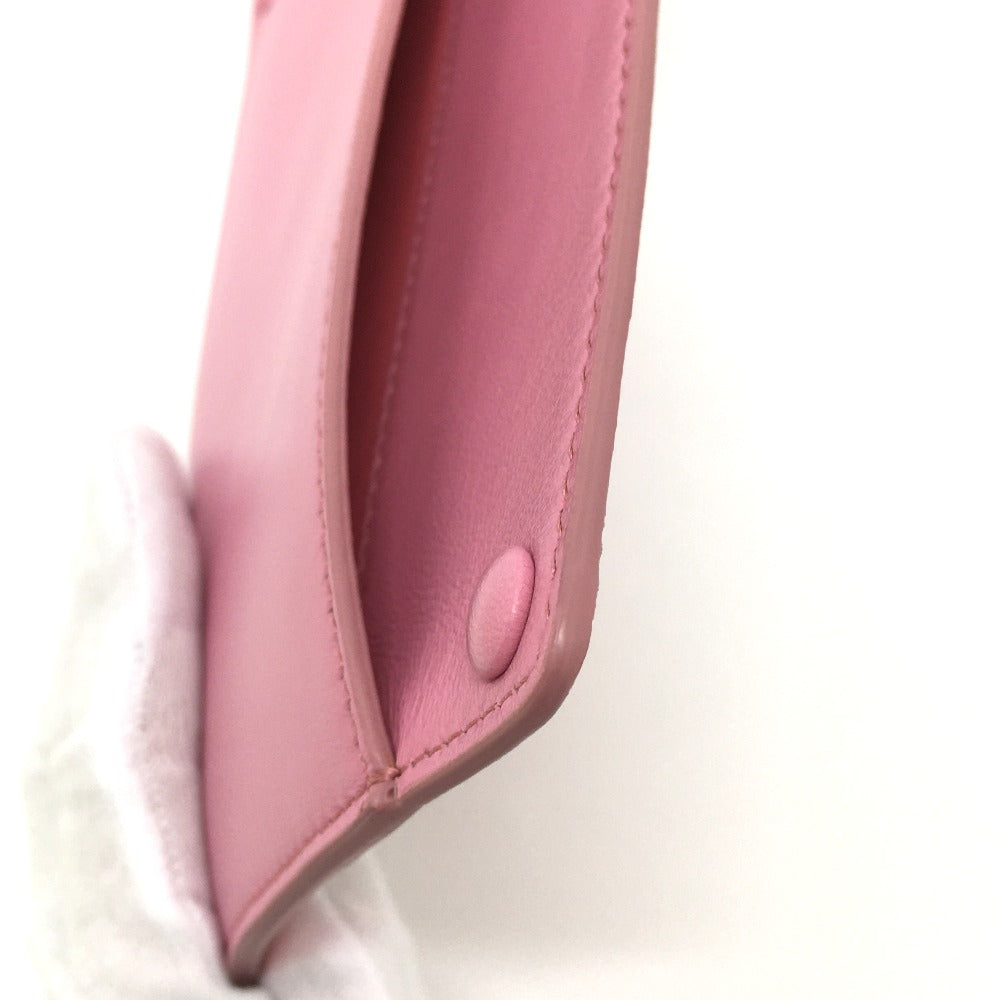 FENDI 7AR907 Peekaboo Bag-in Pocket Flat Bag Accessory Pouch Leather Women's Pink