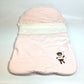 FENDI BUJ127 Zucca Bear Baby Sleeping Bag, Swaddle, Bedding, Blanket, Cotton, Kids, Pink