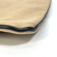 FENDI Pouch Logo Clutch Bag Canvas Women's Beige