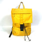 FENDI 7VZ066 Fendines Backpack, Nylon/Leather, Men's, Yellow