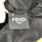 FENDI 7VZ066 Fendines Backpack, Nylon/Leather, Men's, Yellow