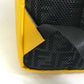 FENDI 7VZ066 Fendines Backpack, Nylon/Leather, Men's, Yellow