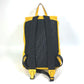 FENDI 7VZ066 Fendines Backpack, Nylon/Leather, Men's, Yellow