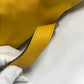 FENDI 7VZ066 Fendines Backpack, Nylon/Leather, Men's, Yellow