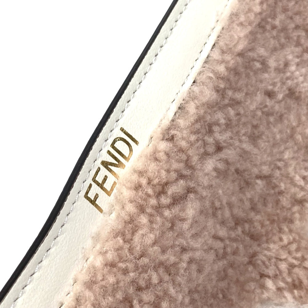 FENDI 7AR921 CHAOS Collaboration Logo PC Case, iPad Case, Computer Sticker, Leather, Women's, Pink