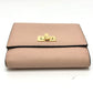FENDI 8M0438 Peekaboo Bifold Wallet, Leather, Women's, Pink