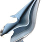 FENDI 8M0438 Peekaboo Logo Compact Wallet Bifold Leather Unisex Blue