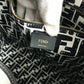 FENDI 8BH357 ジョシュア・ヴィーダス Joshua Videsコラボ ショッパーバッグ ショルダーバッグ 肩掛け トートバッグ コーティングキャンバス メンズ ホワイト