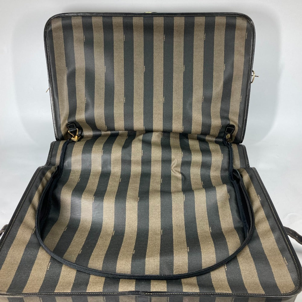 FENDI Garment Bag, Pecan Travel Bag, PVC Travel Case, Women's, Brown