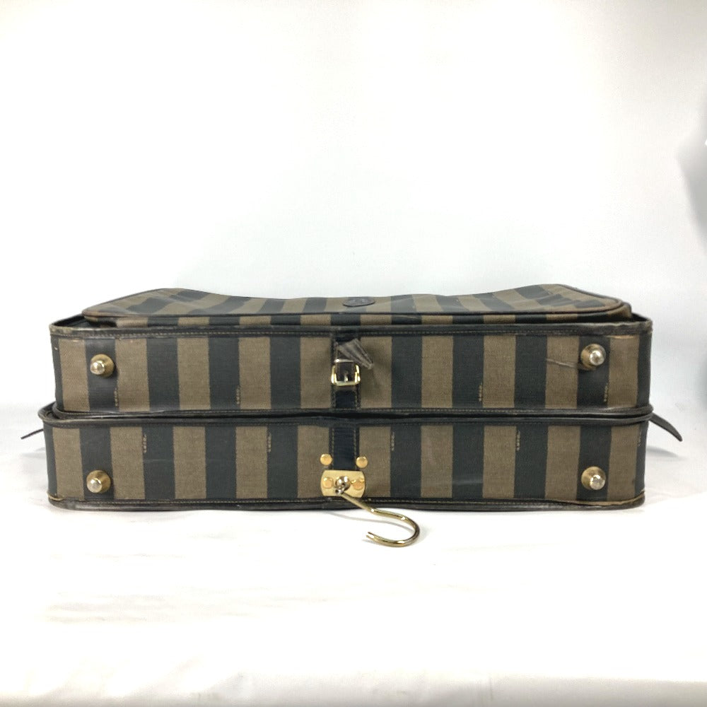 FENDI Garment Bag, Pecan Travel Bag, PVC Travel Case, Women's, Brown