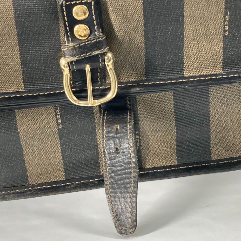FENDI Garment Bag, Pecan Travel Bag, PVC Travel Case, Women's, Brown
