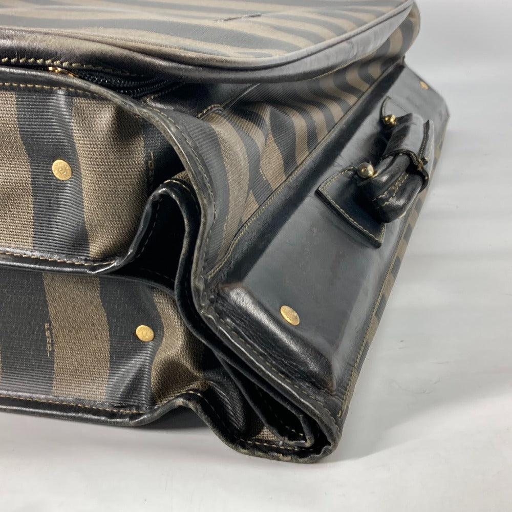 FENDI Garment Bag, Pecan Travel Bag, PVC Travel Case, Women's, Brown