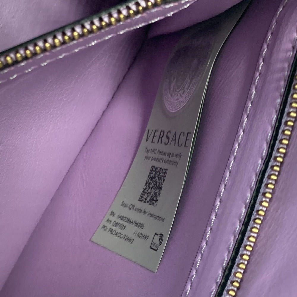 FENDI ヴェルサーチ コラボ VERSACE ラ メドゥーサ サッチェルバッグ ズッカ FENDACE フェンダーチェ 2WAY ショルダーバッグ 斜め掛け ハンドバッグ PVC/レザー レディース