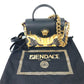 FENDI ヴェルサーチ コラボ VERSACE ラ メドゥーサ サッチェルバッグ ズッカ FENDACE フェンダーチェ 2WAY ショルダーバッグ 斜め掛け ハンドバッグ PVC/レザー レディース