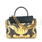 FENDI ヴェルサーチ コラボ VERSACE ラ メドゥーサ サッチェルバッグ ズッカ FENDACE フェンダーチェ 2WAY ショルダーバッグ 斜め掛け ハンドバッグ PVC/レザー レディース