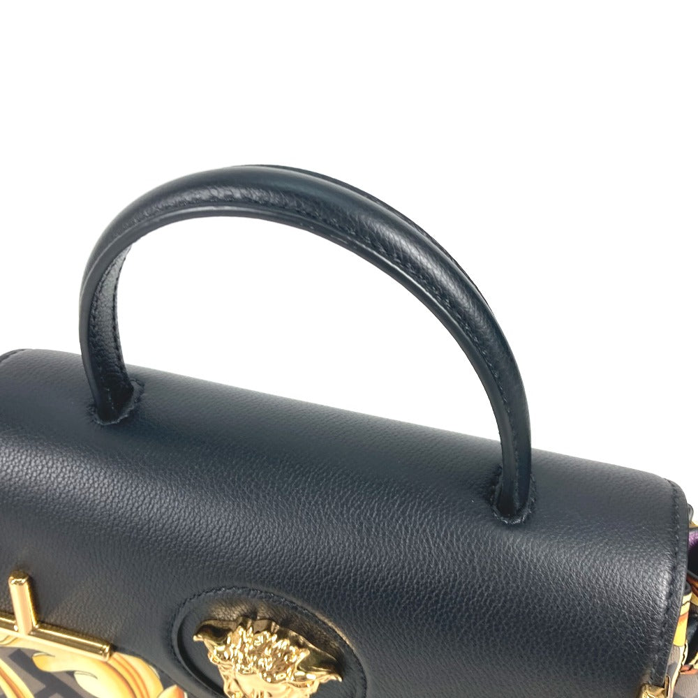 FENDI ヴェルサーチ コラボ VERSACE ラ メドゥーサ サッチェルバッグ ズッカ FENDACE フェンダーチェ 2WAY ショルダーバッグ 斜め掛け ハンドバッグ PVC/レザー レディース