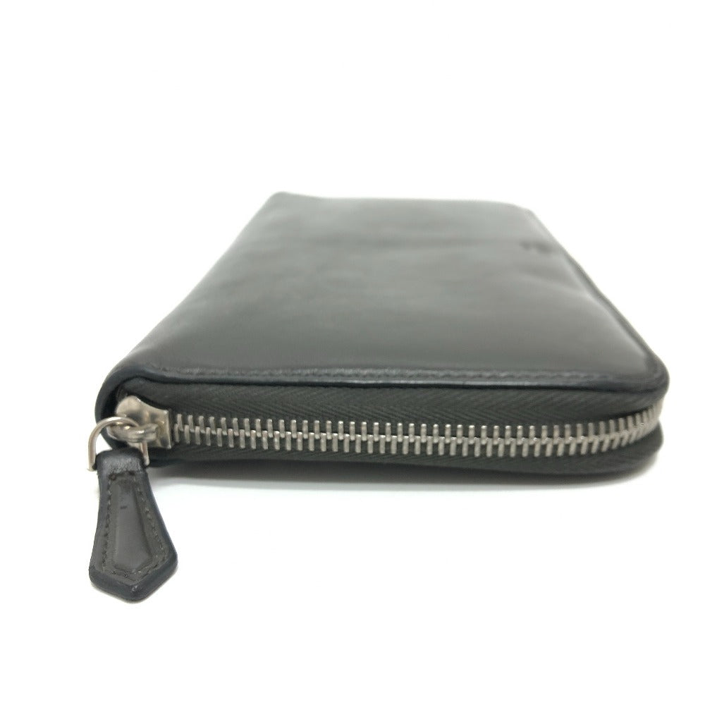 FENDI 7M0276 ズッカ柄トラベルウォレット 長財布 財布 ウォレット  長財布 レザー レディース グレー - brandshop-reference