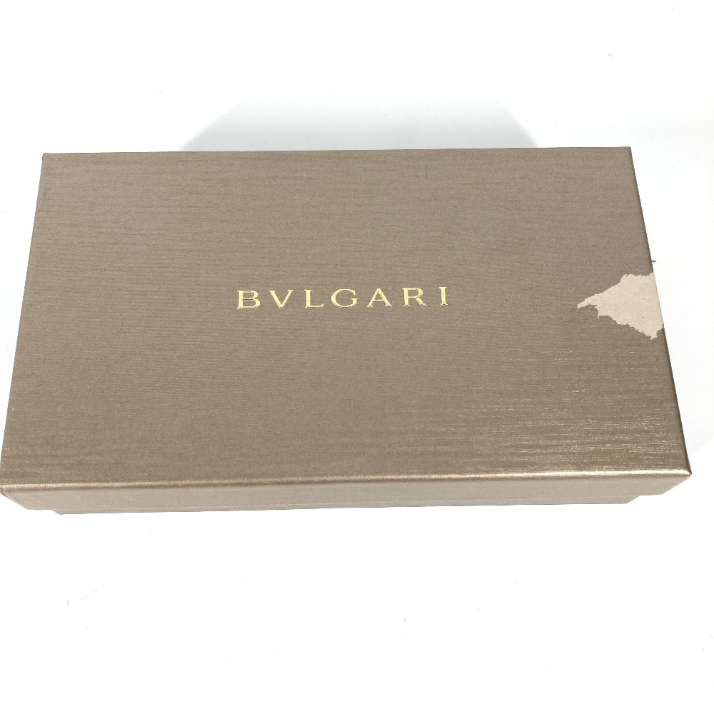 BVLGARI 3連 ブルガリブルガリ キーリング カードケース マルチケース クラッチバッグ カバン 財布 ポーチ レザー メンズ