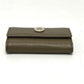 BVLGARI 6-ring double-ring key case, leather, men's, brown