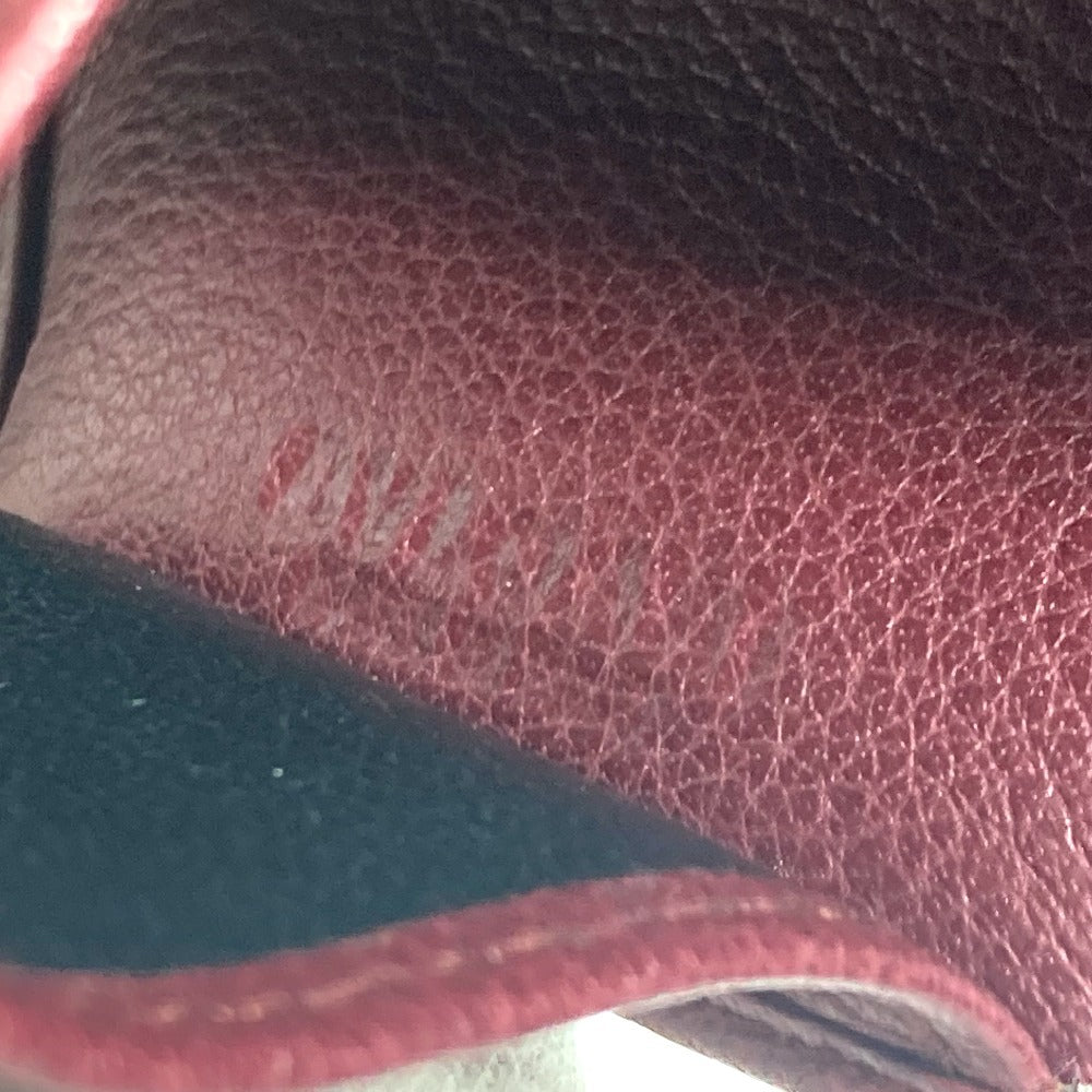 BVLGARI ロゴ 6連 鍵 6P キーケース レザー ユニセックス レッド系 - brandshop-reference