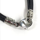 BVLGARI K18 金 18K トンドサン ダイヤモンド 5連チョーカー 5連 レザー 革 アクセサリー ジュエリー ネックレス Au750 ユニセックス シルバー
