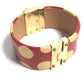 LOUIS VUITTON and Yayoi Kusama Collaboration Dot Bangle Bracelet in Enamel, Red, for Women